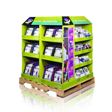 Pop Store Karton Display Regal, Werbung Karton Display Stand